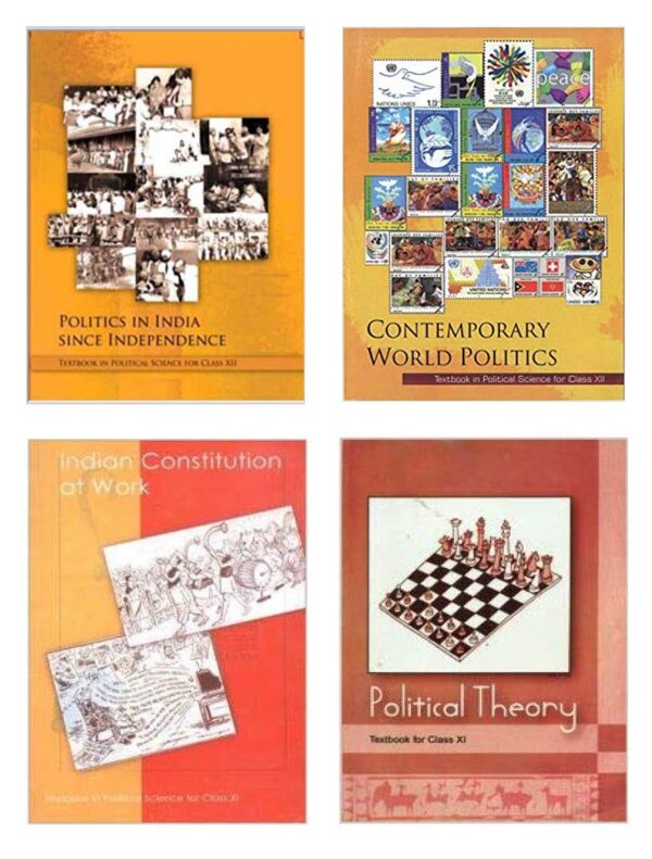 NCERT Polity For Class 11 and 12- Combo of 4 Books