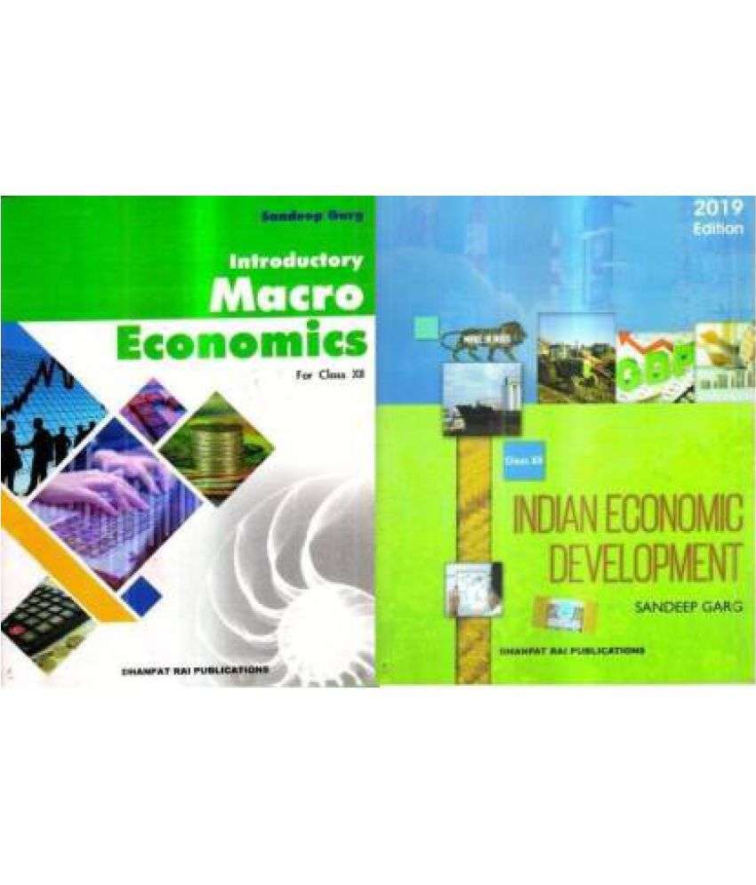 Sandeep Garg- Introductory Macroeconomics & Indian Economic Development for Class 12- Dhanpat Rai & Co.- Used Book Old Edition