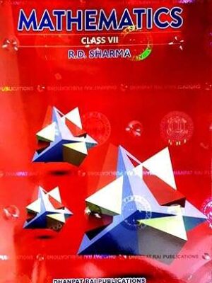 Mathematics for Class VII for 2025- R.D. Sharma- Dhanpat Rai Publications