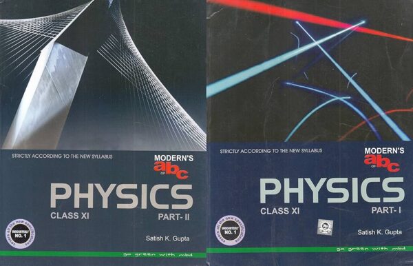 Modern abc Physics Volume 1 & 2 for class 11- Satish K. Gupta- Used Book Old Edition