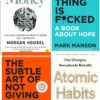Psychology of Money/ Atomic Habits/ Everything is F*cked/ The Subtle Art of Not Giving A F*ck- 4 Book Combo