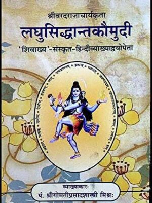 Laghu Siddhant Kaumudi- Shri Gaumati Prasad Shastry 'Mishra'- Used Book Old Edition in Good Usable Condition