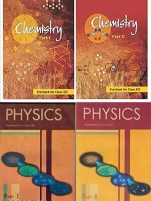 NCERT Physics Part 1 and 2 & Chemistry Part 1 and 2 for Class 12- Used Book Old Edition