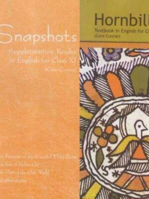 NCERT English for Class 11- Hornbill and Snapshot- Used Book Old Edition
