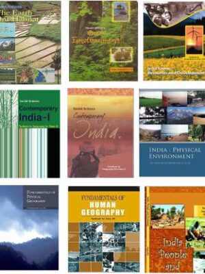NCERT Geography combo for Class 6 to 12- Combo of 9 Books
