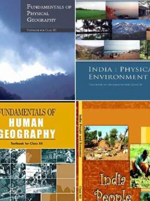 NCERT Geography for Class 11 and 12- Combo of 4 books