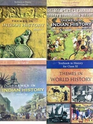 NCERT History for Class 11 and 12 (Indian and World History)- Combo of 4 Books