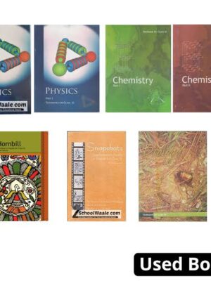 NCERT Physics & Chemistry Part 1 and 2, Biology and English for Class 11- Set of 7 books- Used Book Old Edition