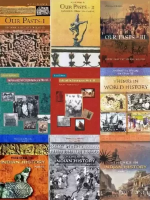 NCERT History for Class 6 to 12- Combo of 9 Books