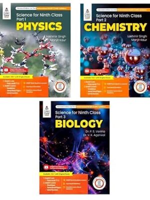 S. Chand Science for Ninth Class- Physics, Chemistry & Biology: Lakhmir Singh/ Manjit Kaur- 2025-26